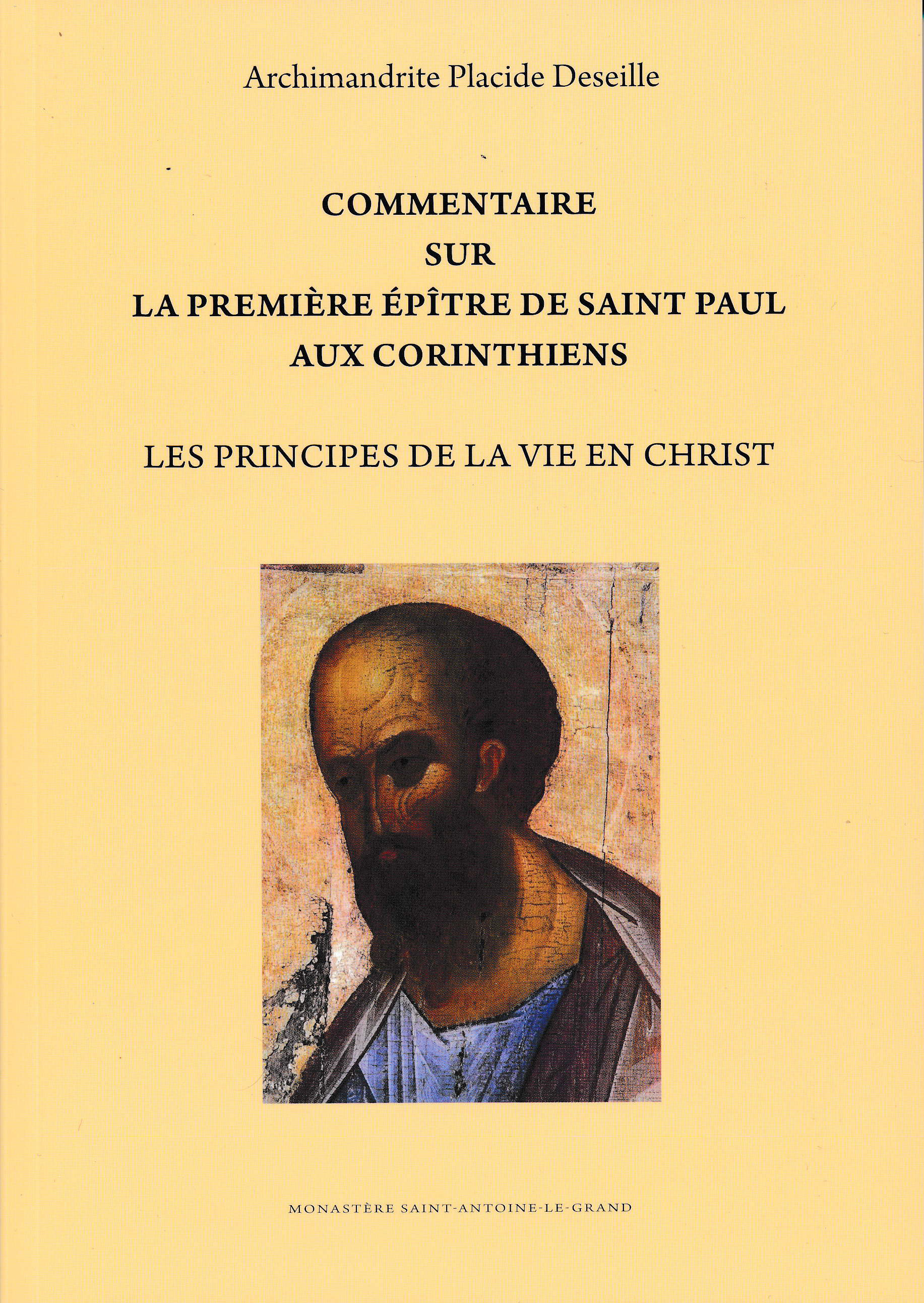 Commentaire sur la 1ère épitre de Saint Paul aux Corinthiens