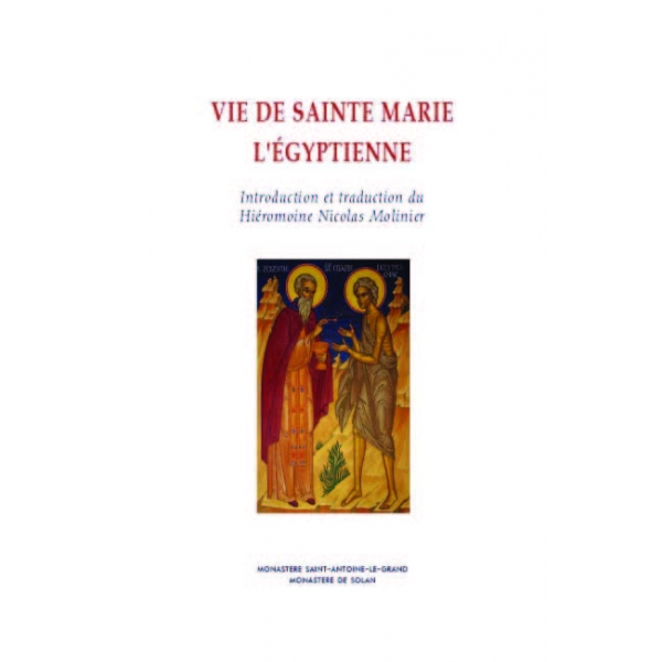 Vie de sainte Marie l’Égyptienne